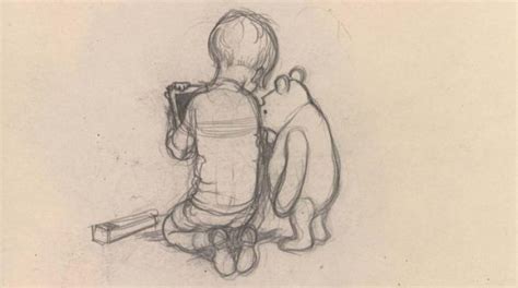 Shepard are set to be auctioned off. Winnie the Pooh sketches original dusted off after decades ...