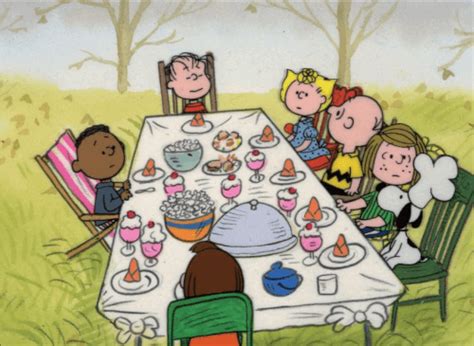 The restaurant mom. | Charlie brown thanksgiving, Friends ...