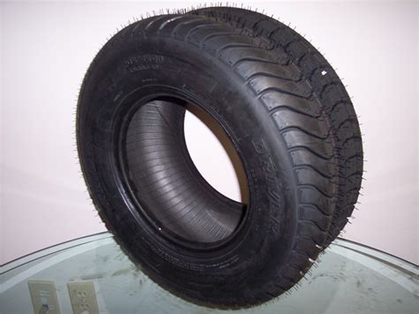 When set at 65 psi. 20.5 X 8.0 -10 Trailer Tire Only LR F 205/65 X 10