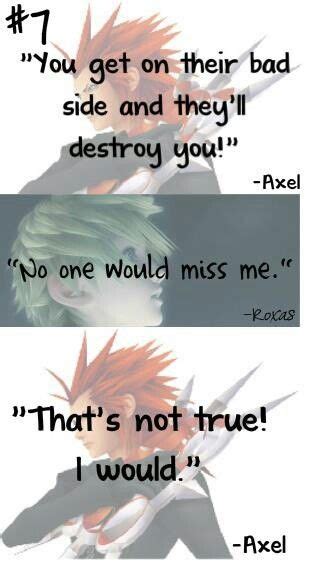 A world of information not accessible by gummiship. Kingdom Hearts - Axel and Roxas | Kingdom hearts quotes, Kingdom hearts, Kingdom hearts games