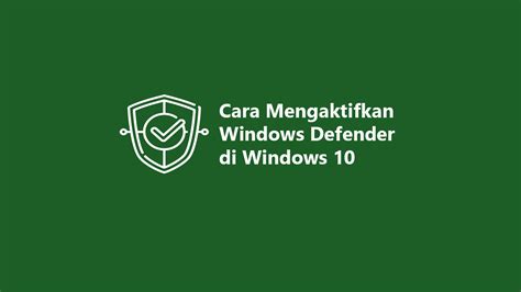 Cara virus ransomware ini bekerja? Cara Ampuh Mengaktifkan Windows Defender di Windows 10