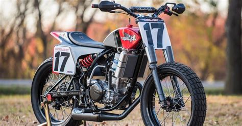 Things can get very problematic if you have a flat tire when you are for many individuals out there, the best way to travel around is a motorcycle. J&M Honda CRF450 | Tracker motorcycle, Flat track ...