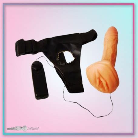 Watch the femaleagent strap on pleasure at perfectgirls. Strap On - Vibrating with Attached Vagina SO-005