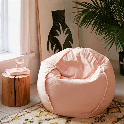 A chair has a very thick. You Need One of These Cute Bedroom Chairs in Your Life (With images) | Bedroom chair, Bean bag ...