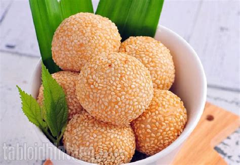 Resep jualan cara membuat cilok. Resep Kue Jajan Pasar Onde-Onde Wijen - kuliner Cantika ...