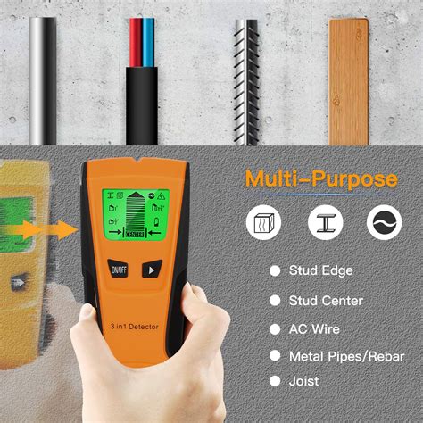 Put an end to expensive drilling damage, such as drilling into metal water pipes or drill bits twisted on reinforcing steel, it could even save your life as. 5 in 1 Digital Stud Finder Wood Metal Pipe Wire Wall ...