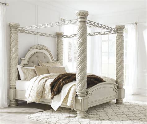 Shop our white canopy beds selection from top sellers and makers around the world. Cassimore North Shore Pearl Silver Cal. King Upholstered ...