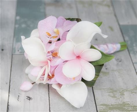 Floral design by blush wedding and. Tropical Bouquet of Blush Pink and Off White Natural Touch ...