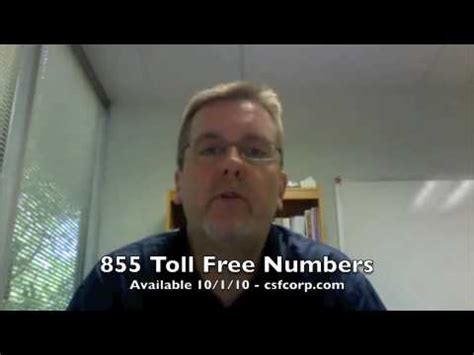 Our proven technology helped our customers get 866 numbers during that code. 855 toll free numbers - YouTube