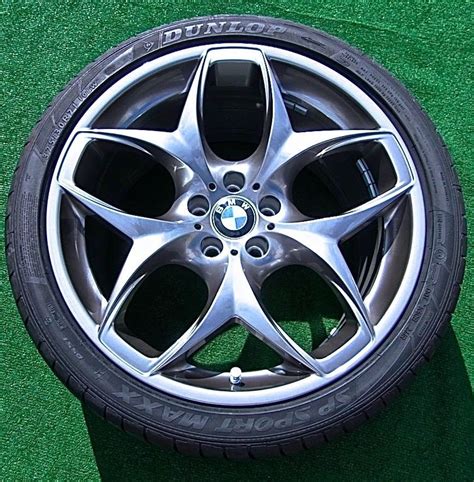 This wheel is elaborately manufactured using the most advanced technology and design processes to help you add impeccable style to your vehicle. Set 4 NEW OEM Factory BMW X6 E71 Style 215 Ferric Grey 21 inch WHEELS TIRES TPMS | Bmw x6, Wheel