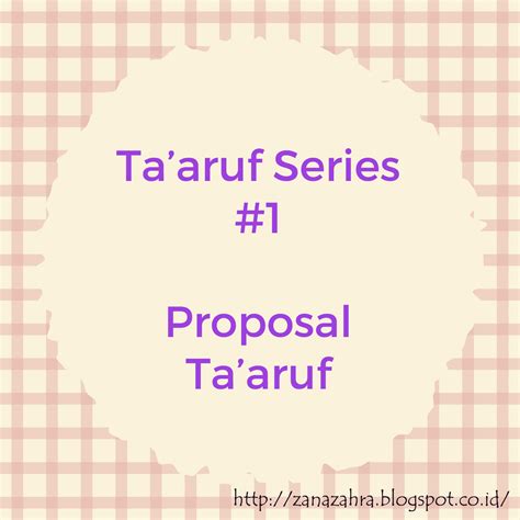 Maybe you would like to learn more about one of these? Contoh Proposal Ta'Aruf Akhwat - Gambaran