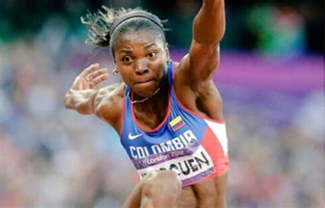 Colombian long, high, and triple jumper who won a silver medal in triple jump at the 2012 olympic games. Mundial de Atletismo: Caterine Ibargüen ya está en Londres