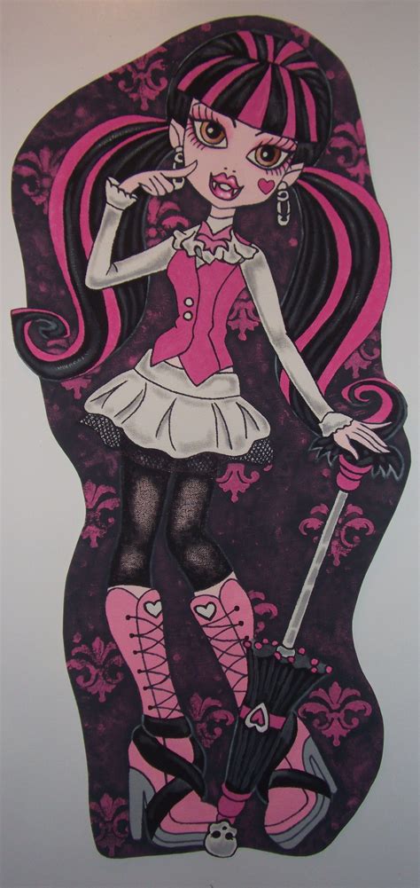 Magical, meaningful items you can't find anywhere else. MONSTER HIGH room ideas hand painted wallpaper murals by ...