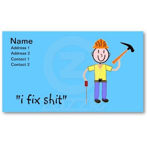 Use these free cool business cards that are fully editable, so you can edit it according to your business needs. Pin on Funny Stuff