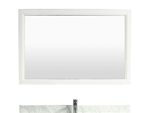 Add a few mirrors in your home to both add light and create the illusion of more space. Eviva Aberdeen 60" White Framed Bathroom Wall Mirror ...