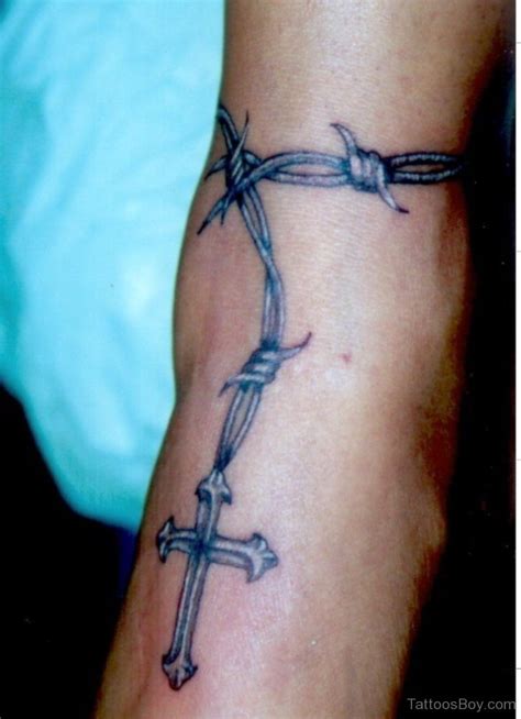 Barb wire cross tattoo was upload by kiky on monday, october 27, 2014, into a category cross. Barbed Wire Tattoos | Tattoo Designs, Tattoo Pictures | Page 4