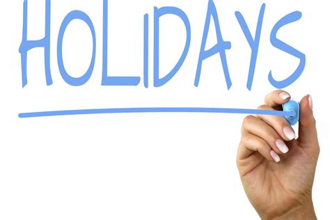 What a holiday is today? Holidays - Handwriting image