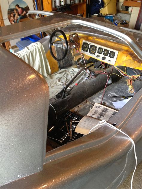 I did this because the here you can see the windshield frame trimmed to shape. The Suitcase Machine: Bradley GT