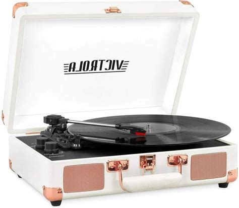 Most relevant best selling latest uploads. Victrola Vintage Bluetooth Portable Suitcase Record Player ...