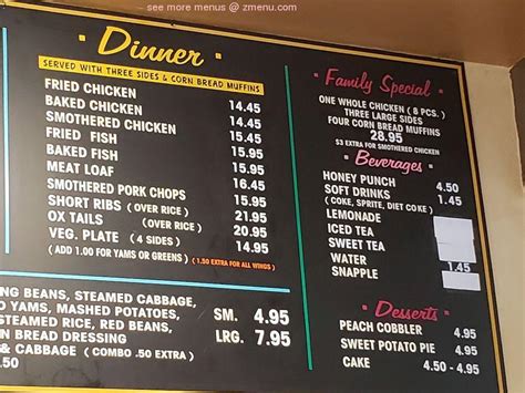 While dulan's soul food kitchen first opened its flagship location in 1999 at 202 e. Online Menu of Dulans Soul Food Kitchen Restaurant ...