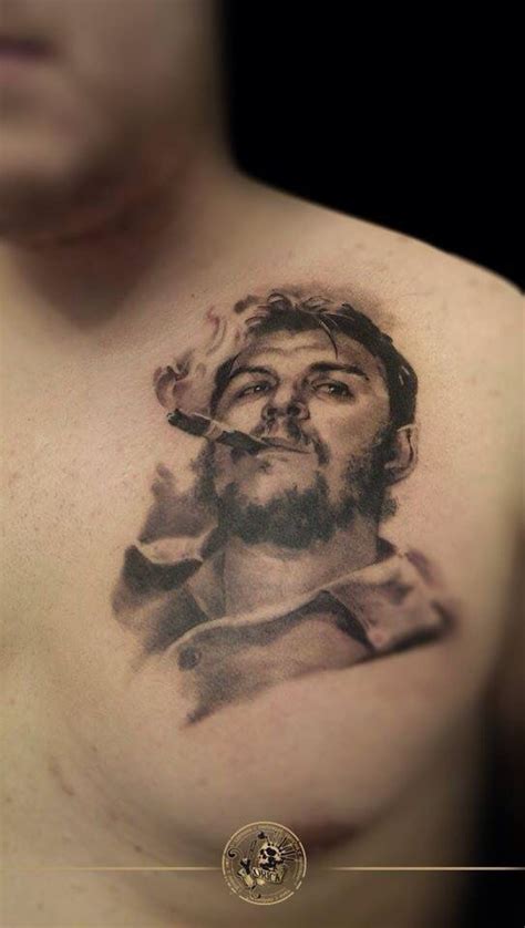 Che guevara was a convinced freedom fighter and has become a symbol of resisting repression since he was killed by bolivian forces in 1967. che guevara Tattoo | Tattoo studio