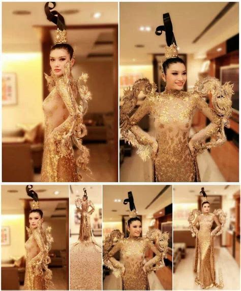 Part of the miss universe pageant held september 12th expect lady gaga to be copying some of these fabulously over the top ensembles. National Costume of Miss Universe China 2013