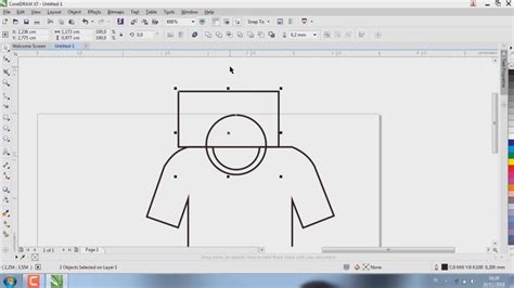 Aplikasi ini juga menawarkan alat yang hebat untuk membuat sketsa seperti pensil, pena, spidol, dan krayon. Tutorial Corel DRAW X7 Membuat Baju Untuk Pemula - YouTube