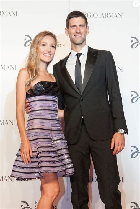 And the italian side are impressed with him to the extent that they … Jelena et Novak Djokovic lors d'un gala de charité ...