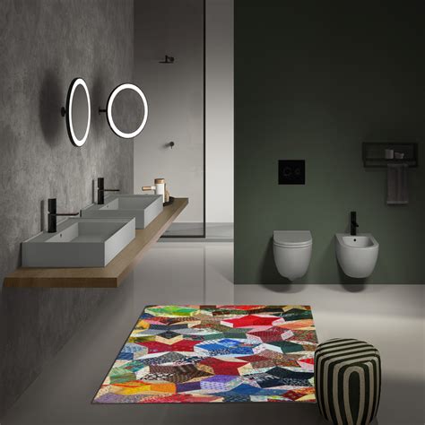 Tappeti bagno moderni è facile da pulire, si asciuga rapidamente, è facile da pulire e fa risparmiare tempo e fatica. Tappeto Passatoia Salotto Cucina Bagno Lavabile Patch Work ...