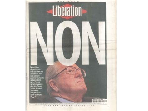 Jospin pointe la faute première du chef de l'état : La Une de la presse française après le choc du 21 avril 2002