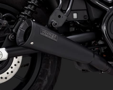 Vance and hines 16672 twin slash round 4in. Vance & Hines V48421 Upsweep Slip-On Muffler for Honda ...