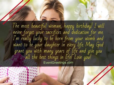 Check spelling or type a new query. 65 Lovely Birthday Wishes for Mom from Daughter