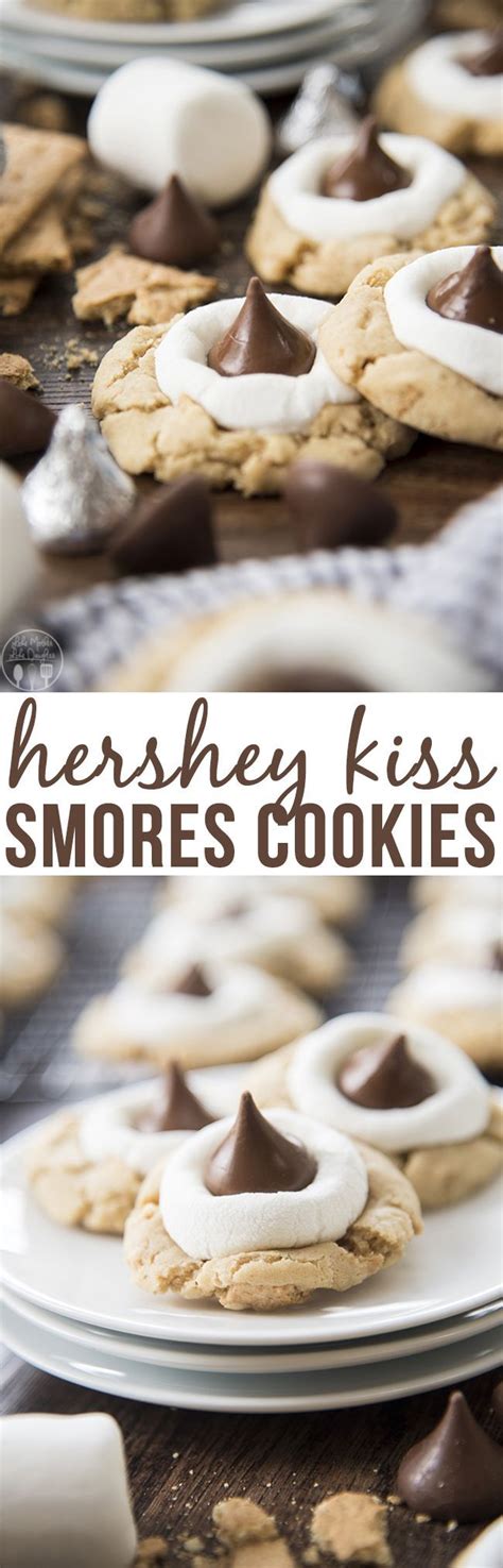 Christmas just isn't christmas without these—they're the most wonderful cookie of the year! Hershey Kiss S'mores Cookies - These s'mores cookies start ...