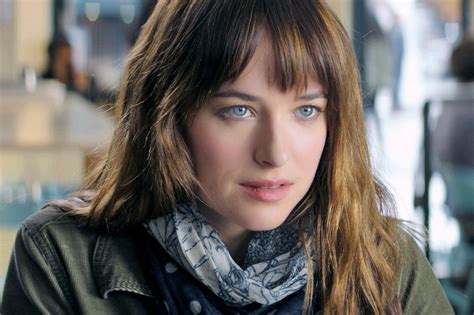 The daughter of actors don johnson and melanie griffith. Dakota Johnson Defends Fifty Shades Of Grey Against ...