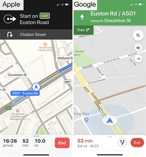 Which will work best for you? Google Maps Better Quality than Apples Map App and Without ...