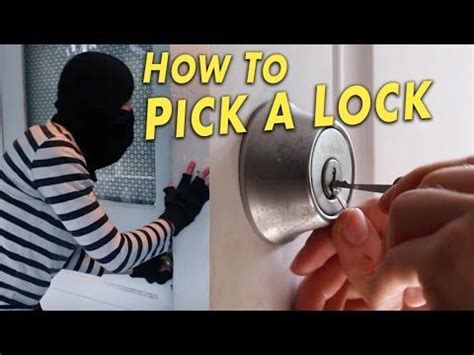 This is a video tutorial to show you all how to pick open a lock by creating lock picking tools made from paper clip. How to Pick Locks with Paper Clips - YouTube | Lock-picking, Paper clip, Step tutorials