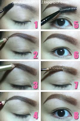 The knowledge of how to do makeup perfectly is vast and has no boundaries. CandyLoveArt: My Eyebrow Makeup Tutorial
