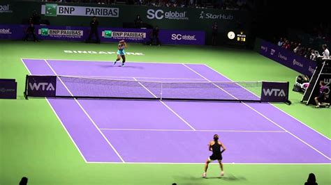 Simona halep saved a match point to beat bianca andreescu. Serena Williams vs Simona Halep | WTA Finals Singapore ...