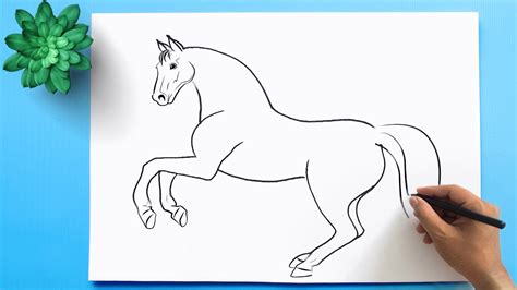 Remember, realism is key if you want visitors glued to your art. How to Draw a Horse 🐴 Horse Drawing Easy - YouTube