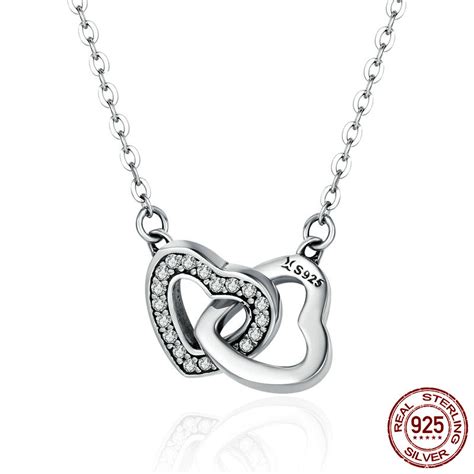 Sign up for an account at auction king and browse the regularly updated selection of fine jewelry on offer. Valentine Day Gift 925 Sterling Silver Connected Heart ...