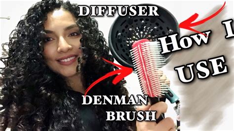 12 tricks to modify the curly girl method for wavy hair. How To Use Denman Brush & Diffuser For Volume / Definition ...