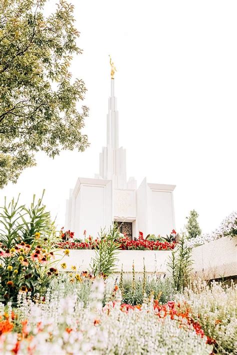 Send flowers for birthday, funerals, romance and more with same day delivery by a local denver florist. Denver Colorado Temple Flowers | Etsy | Lds temple ...