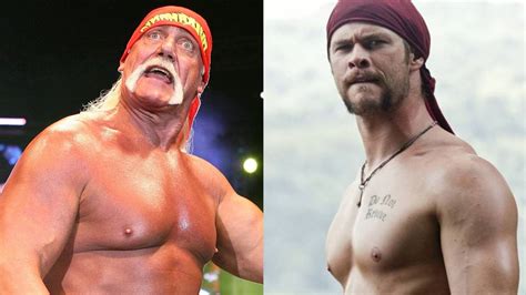 Hulk hogan holding an opponent in a headlock. Chris Hemsworth será Hulk Hogan para Netflix