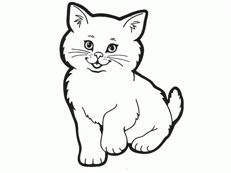 Happy halloween coloring page with cute cat. Cat Coloring Pages Printable : Printable Coloring Sheet ...