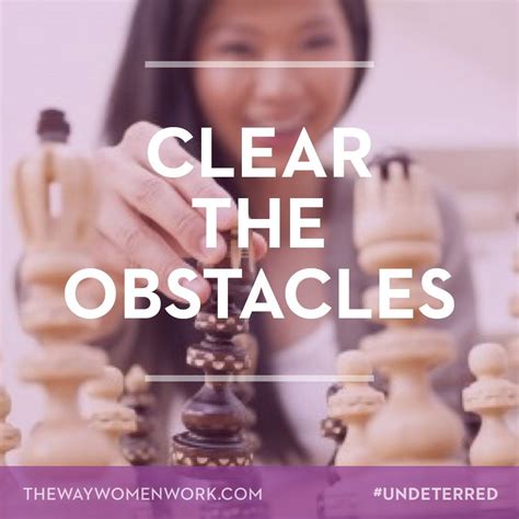 Whatever your personal obstacles are, here a few quotes to help keep you in the right mentality to overcome them. #Undeterred Women push through obstacles! (With images ...