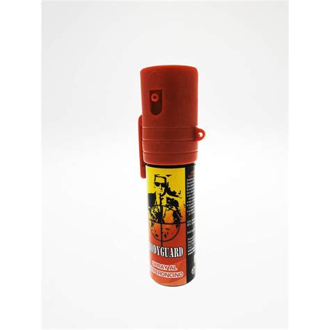 La sua piccantezza rappresenta una sfida per la bocca ed è in grado di esaltare in cucina, ricette, piatti e salse. Spray al peperoncino Antiaggressione BodyGuard Aut ...