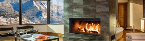 Linear wood fireplace offer all the sights, sounds, and aromas you enjoy in a wood burning fireplace, housed in a sleek, modern linear package. linear 50 woodburning fireplace | Nordic Energy