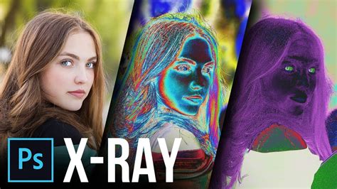 We're messing with the image using various filters/contrasts/other options utilizing image changing effects with photoshop. The X-Ray of Retouching: Check Layers in Photoshop | Adobe Graphic Design Tutorials