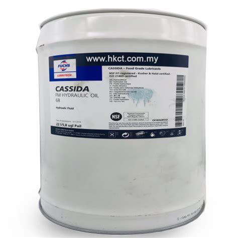 Buy hydraulic oil and get the best deals at the lowest prices on ebay! Buy Fuchs Cassida FM Hydraulic Oil 68 - HKCT Malaysia ...
