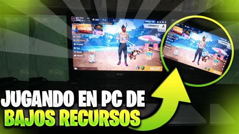 gráficos realistas e suaves controles fáceis de usar e gráficos suaves prometem a melhor experiência de sobrevivência que você encontrará no celular. ASI ES JUGAR FREE FIRE EN UN PC DE BAJOS RECURSOS💻*SIN ...